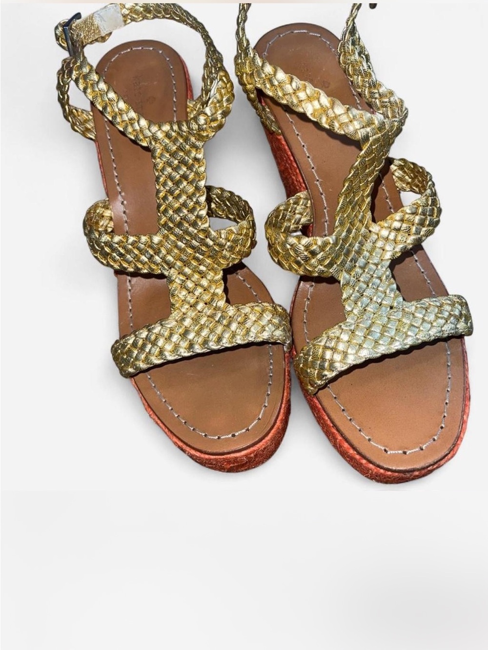 Kate Spade Summer Rafia Wedges - Picture 5 of 8